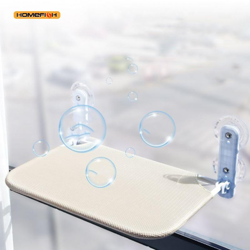 

Ultra-Soft Cat Window Hammock Cloud Like Cozy Bed For Napping-Secure Mounting Space Saving Ideal For Enjoying Scenery