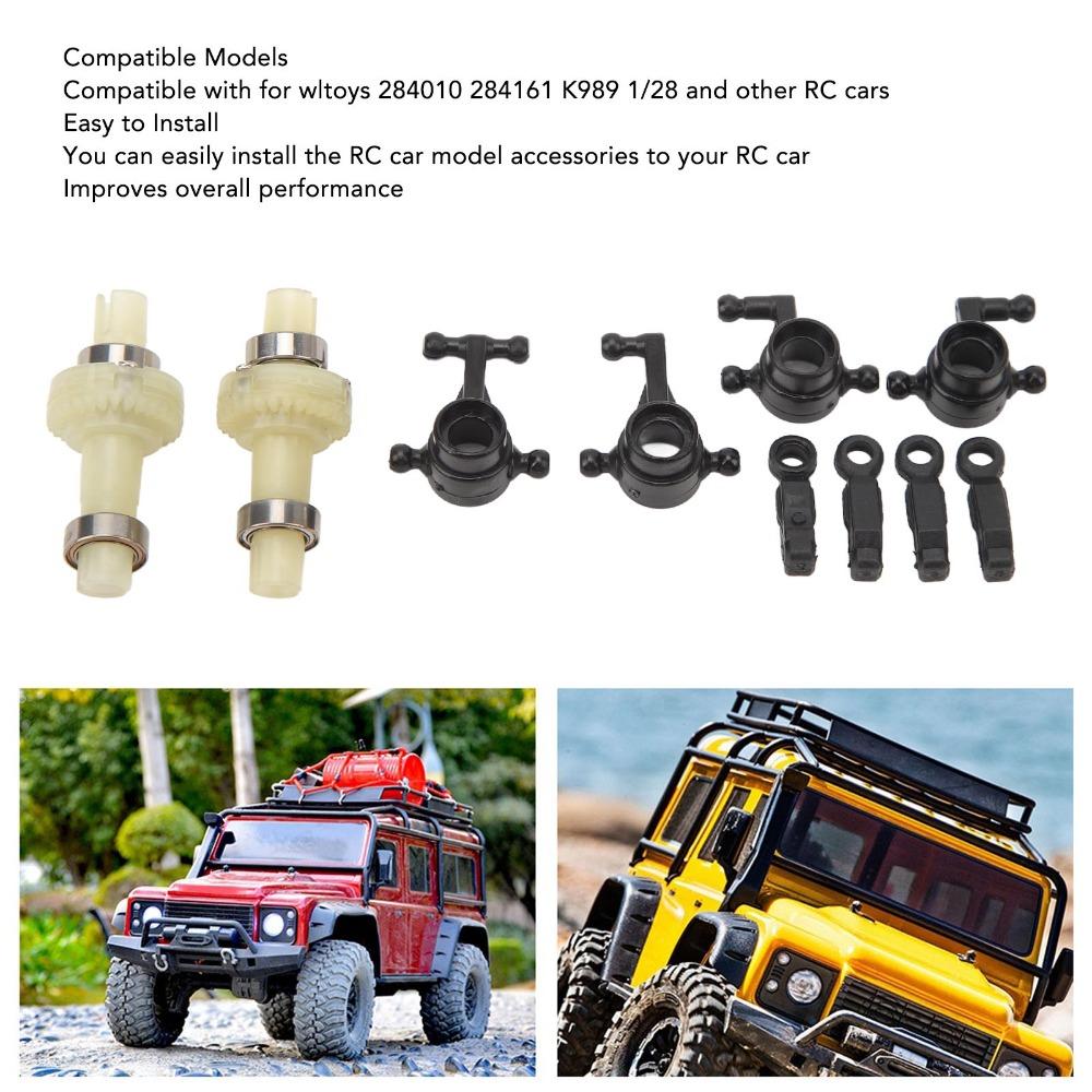 With Bearing Differential Kit Steering Cup for WLtoys 284010/284161/K989 1/28 RC Car RC Repair