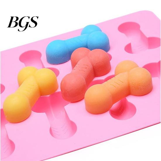 Chocolate Mold Cake 8 Grids Handmade Silicone Cupcake Home Baking Tool for Kitchen