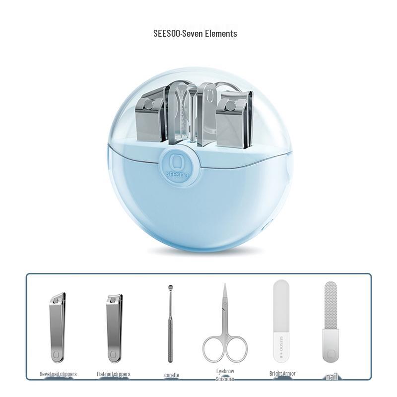 Seesoo High-End 6-Piece Nail Care & Grooming Kit 6 Pieces