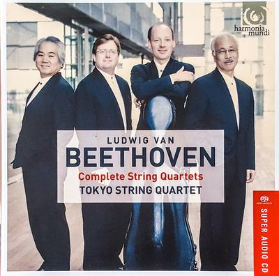 CD LUDWIG VAN BEETHOVEN TOKYO STRING   Quartetti d'archi completi HMU80764148 Harmonia Mundi 2014 Europa Classica Usato