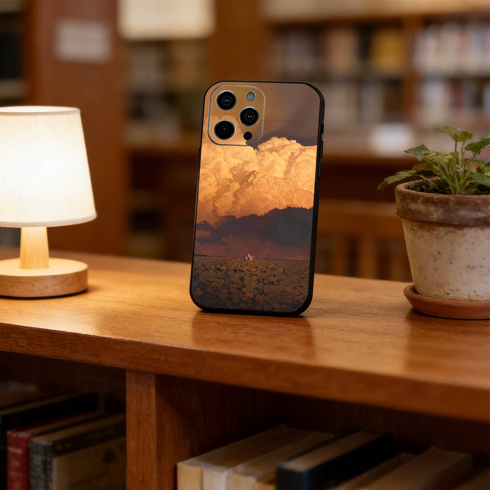 Cowboy Phone Case For iPhone 17, 16,15,14,13,12,11 Plus,Pro Max, Others Soft Black Cover