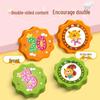 Flower-Shaped Kids Reward Points Card Set