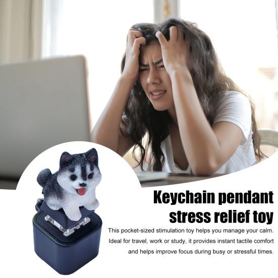 Dog Keyboard Fidget Toy with Sound LED Light Stress Anxiety Relief