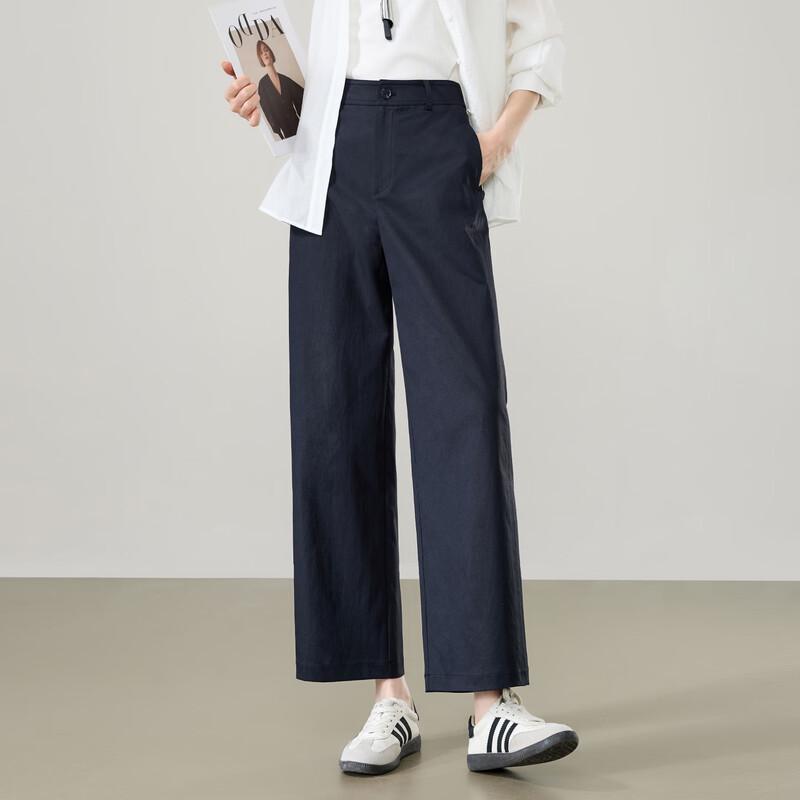 ESE-Y Women s Slimming Ankle-Length Wide-Leg Pants 29