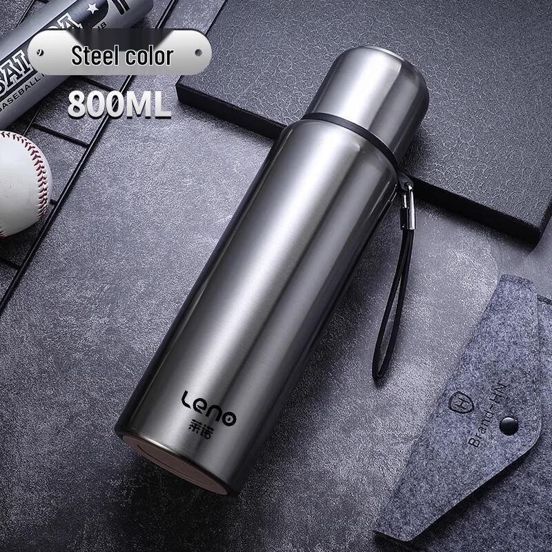 Leinuo Stainless Steel Outdoor Insulated Water Bottle with Tea Infuser