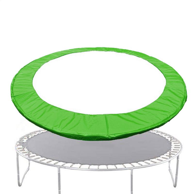 Mata ochronna na trampolinę 10/8/6 stóp Podkładka bezpieczeństwa na trampolinę Wodoodporna osłona ochronna sprężyn okrągła Akcesoria do trampoliny