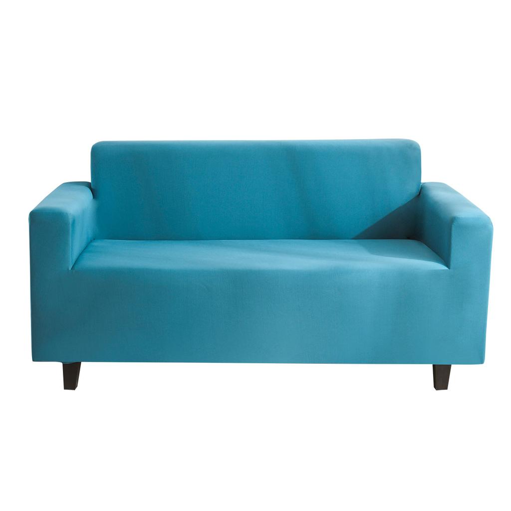 Elegant Solid Color Sofa Slipcover Non Slip Stretch Fabric Couch Cover Protector Modern Luxe Home Decor