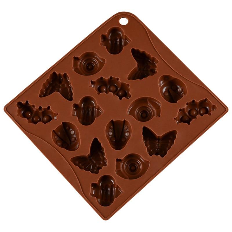 Baking Tools Insect/Bee/Butterfly Shape Cake Mold Silicone Mold Candy Jelly Chocolate Mould Fondant Cake Decorations