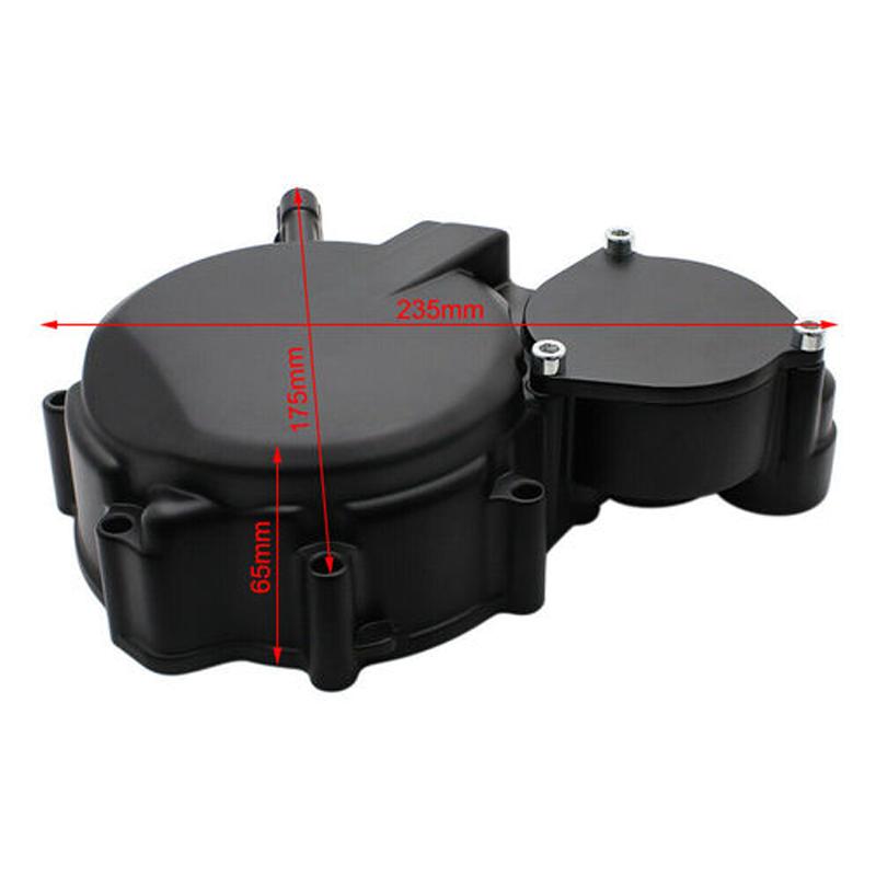 Motorcycle Black Left Crank Case Cover Engine Stator Fit Accessory For Suzuki GSXR600 GSXR750 2006-2025