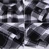 Pure Cotton Men's Plaid Shirt Long Sleeve Regular Fit Men Casual Oversized Shirt Leisure Autumn Male Blouse New Plus Size 11XL