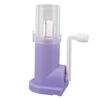 Hand Crank Knitting Machine Dual Guide Cord Knitter Portable Rope Braiding Tool for Yarn Scarf Bracelet Craft