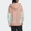 Adidas Casual Sport Color Block Pullover Hoodie Women Hoodies Light-Pink GD3076