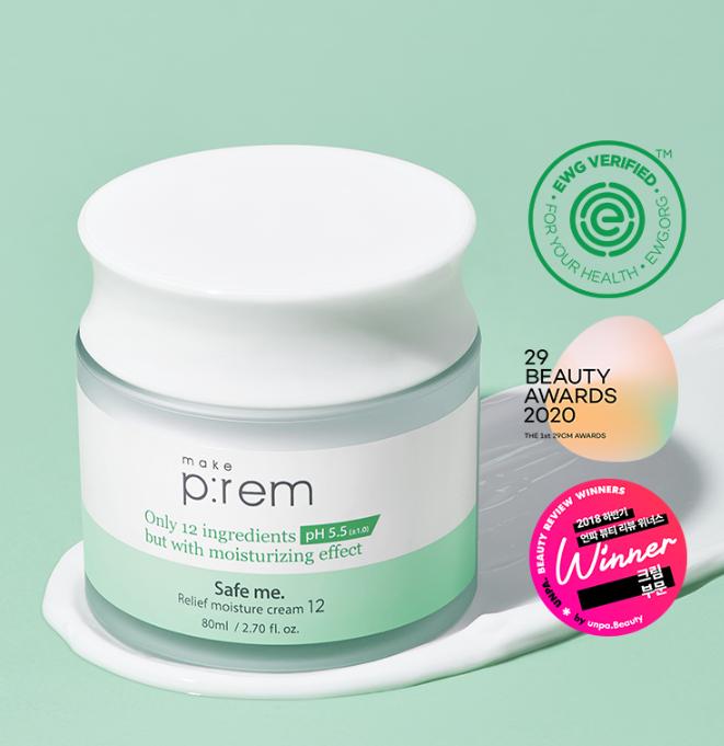 Make P:REM Safe Me Relief Moisture Cream 12 80ml