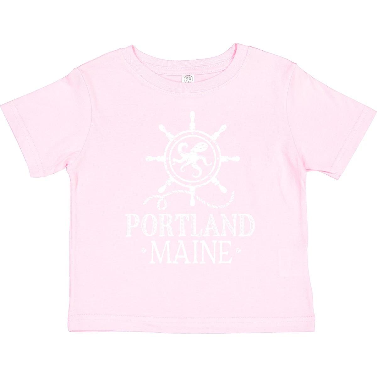 Inktastic Portland Maine Vacation Toddler T-Shirt Summer Beach Child Preschooler 120