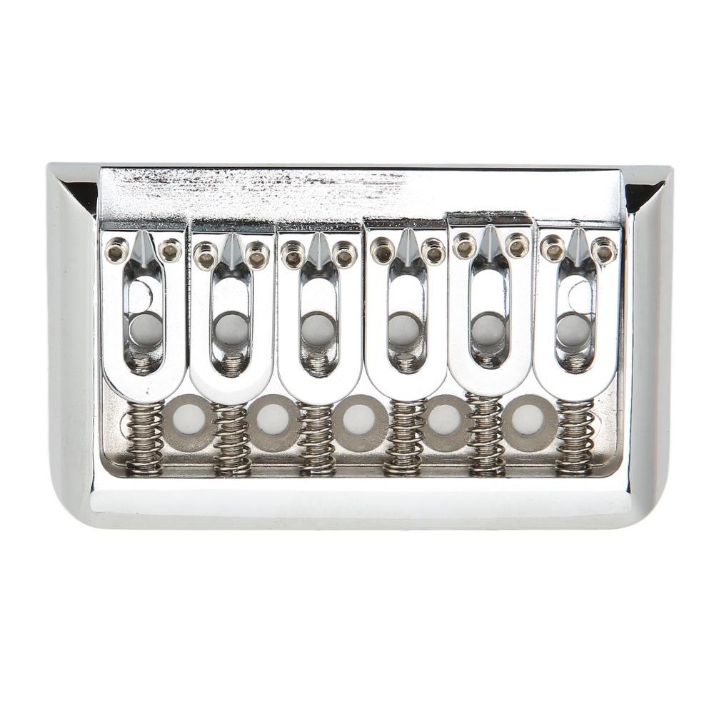 76mm Fixed Hardtail Guitar Bridge U Shaped String Spacing Electric Guitar Bridge Electric Guitar