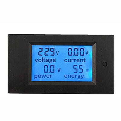 20A/100A Digital Meter DC6.5-100V AC80-260V Voltmeter Ammeter LCD 4-in-1 DC Voltage Current Power Energy Detector