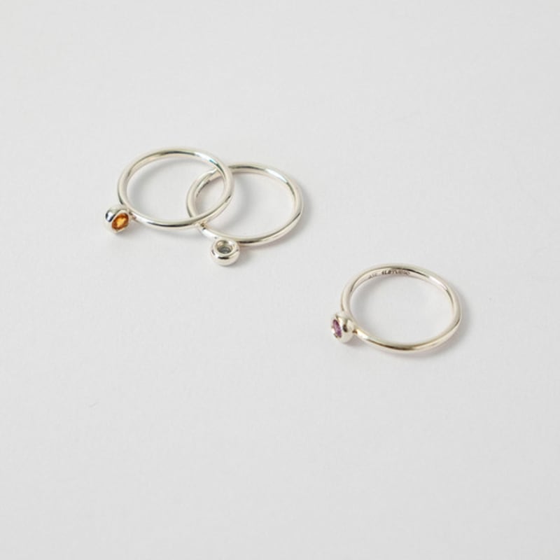 1LSTUDIO ORANGE SAPPHIRE RING