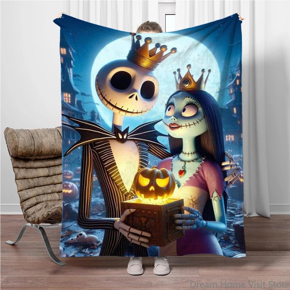 Disney lilo and stitch Super Mario Pikachu Soft Fluffy Throw Flannel Blanket Kid Adult Sofa Break Bed Blanket Cover Travel Gifts