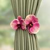 Flower Shape Curtain Buckles No Punching Curtain Strap Modern Curtain Hanging Rope  Home Decoration