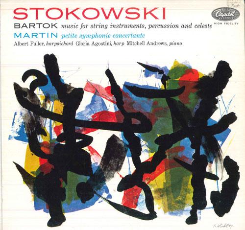 

LP Record LEOPOLD STOKOWSKI & HIS SYMPHONY OR - Bartok Music For String Instruments P8507 CAPITOL 1960 UK Classical Used