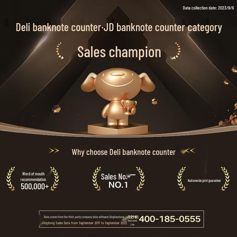 Deli Portable Banknote Counter Detector 2170