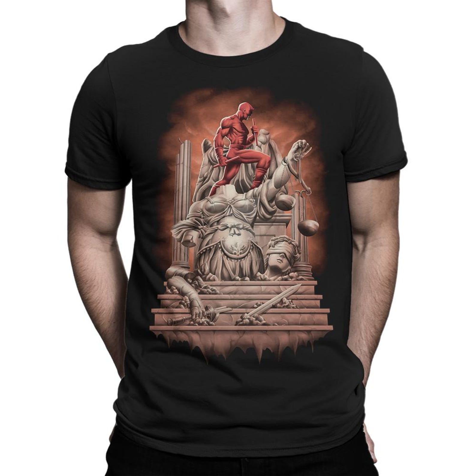 Daredevil Art T-Shirt, Men s and Women s Sizes XL