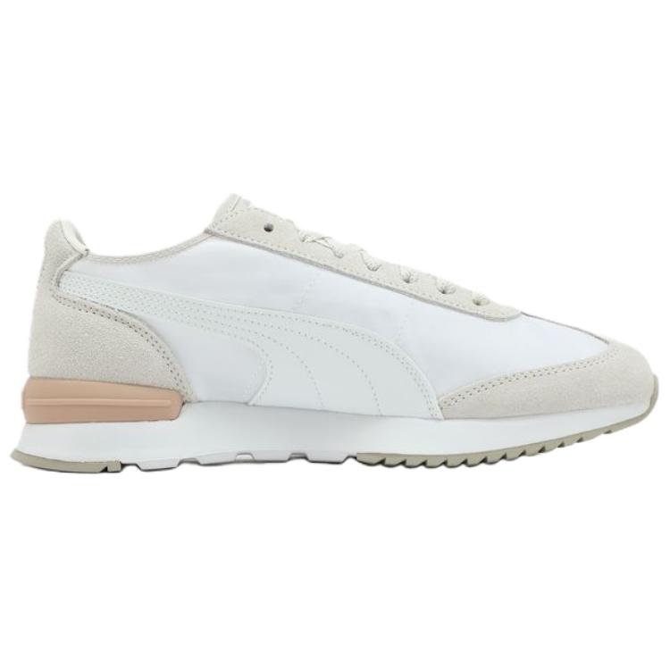 Puma R78 Versatile Comfortable Non-Slip Durable Low-Top Running Shoes Unisex sneaker White Gray 400694-04