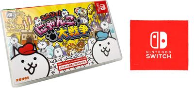 The Battle Cats Switch 1x Serienummer 1x DLC Minneskaraktär Kattbröderna och 1x Katt 1x DLC Stöd Supervärde Kattmynt och 5x Grandon Squad och