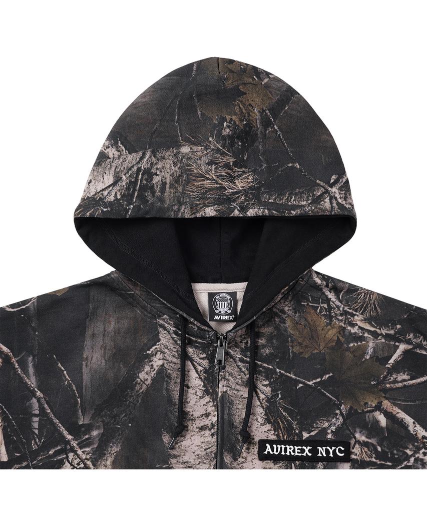 Avirex Zip-Up Hoodie Real Tree Camo / 7836131004 Camo