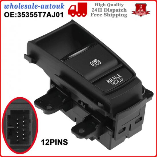 Electronic Auto Hand Brake Button Parking Brake Switch For Honda HRV XRV HR-V