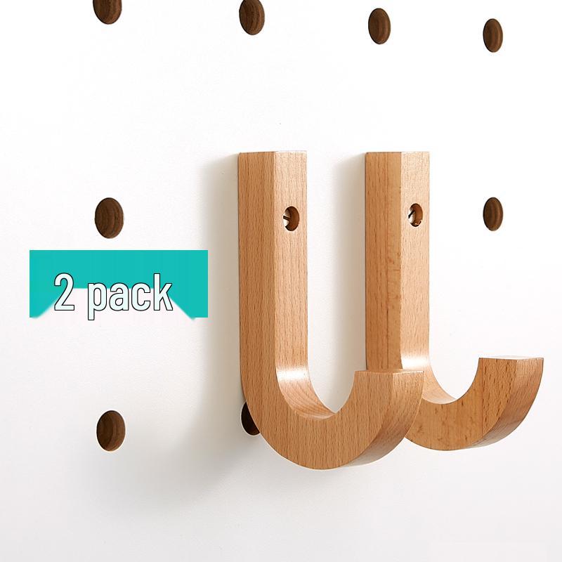 Woodworking Uncle Solid Wood Pegboard Hook for Clothes