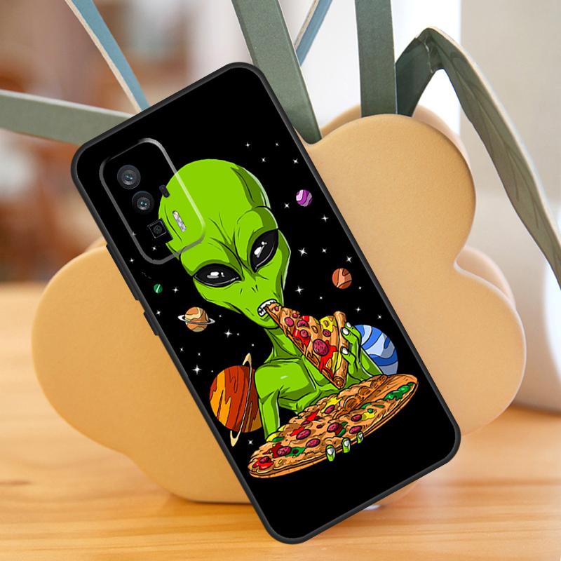 Space Alien Magic Case For Xiaomi 13T 11T 12T Pro 13 14 Ultra 12 Lite POCO F6 F5 X6 Pro M6 X3 X5 M5s F3 Cover