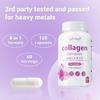 Collagen capsules containing biotin, vitamin C, and hyaluronic acid help maintain skin elasticity and support healthy hair, nails, and joints.