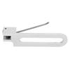 Pfeilauflage hinten Aluminiumlegierung Recurvebogen Magnetische Pfeilauflage für Outdoor Bogenschießtraining Zielscheibe Jagd Silber