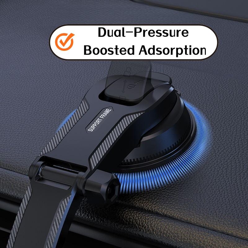 360°Rotating Suction Cup Phone Holder - Universal Car Phone Holder Durable ABS Material Ensure stable grip for safe navigation while