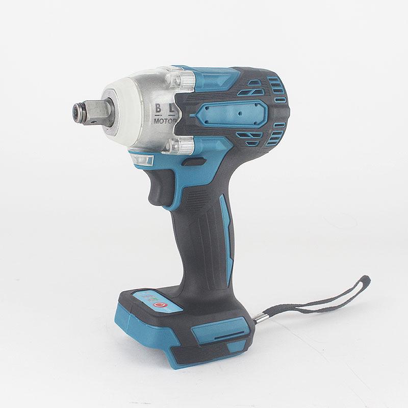 Brushless Electric Impact Wrench with Lithium Battery for Auto Repair & Woodworking
