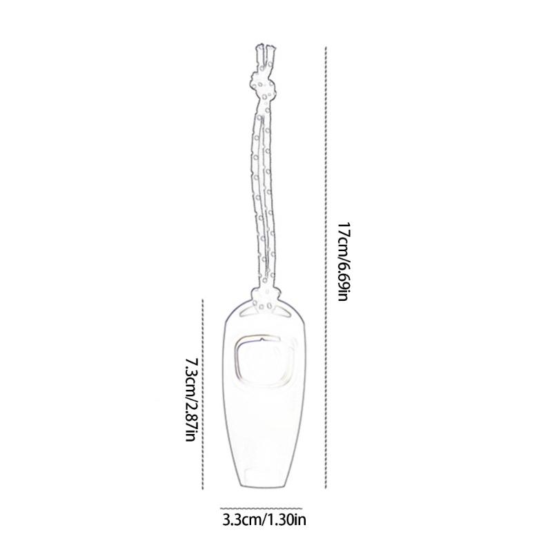 Portable Emergency Safety Pennywhistle Loud Signal Device Suitable for Hiking Backpacking Mountaineering Survival