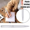 Black Pen Core Bullet Type 1.0 Plastic Ballpoint Pen Business Office Stationery Ballpoint Pen Pen Financial Ball Point Pens