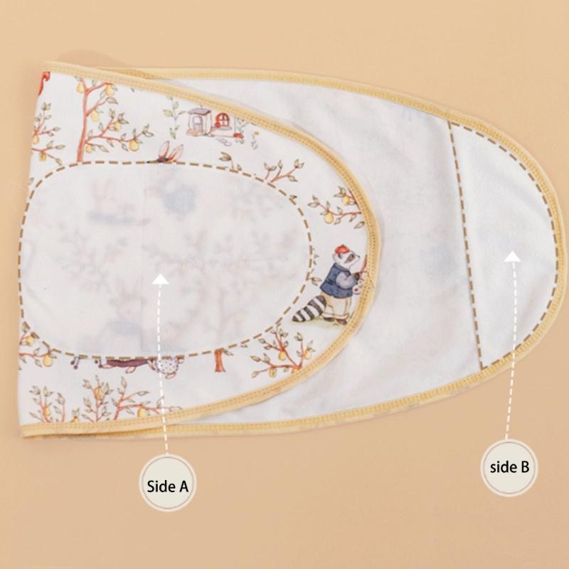 Baby Pucktücher Decke Atmungsaktiver Baumwollstoff Bequemes Wickeltuch zur Beruhigung von Neugeborenen im Alter von 0 bis 3 Monaten