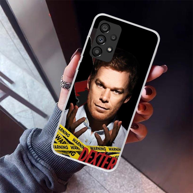 TV Show Dexter Morgan Phone Case For Samsung Galaxy A52 A51 A50S A32 A22 A12 A02S A72 A71 A31 A70 A30S Note 20 Ultra 10 Plus S10