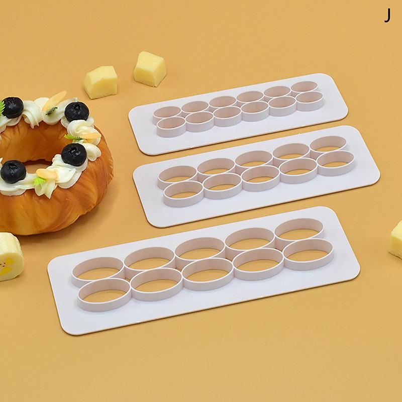 

3pcs Polymer Clay Tool Plastic Cutting Molds Hexagon/Round/Square/Fish Scales Geometric Shape Designer Diy Earring Pottery Tools