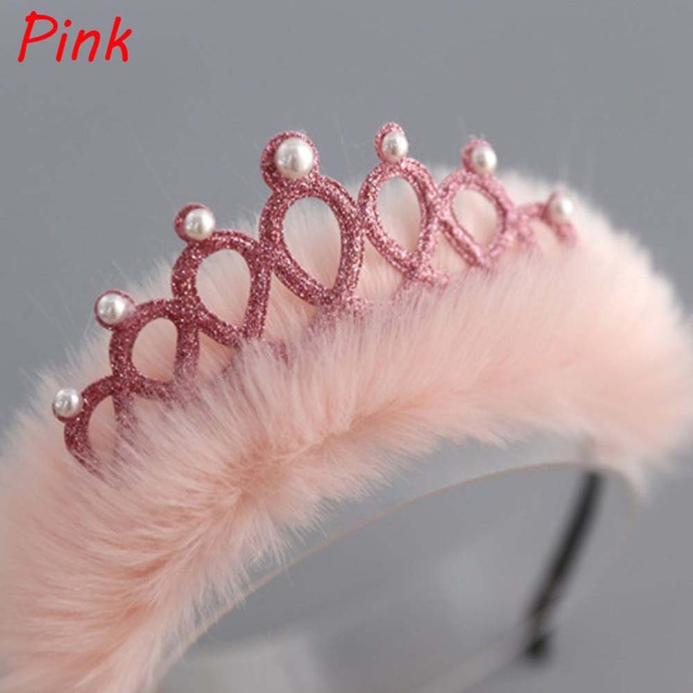 Cute For Party Crown Children Kids Girls Hair Band Hair Hoop Birthday Headwear Headband