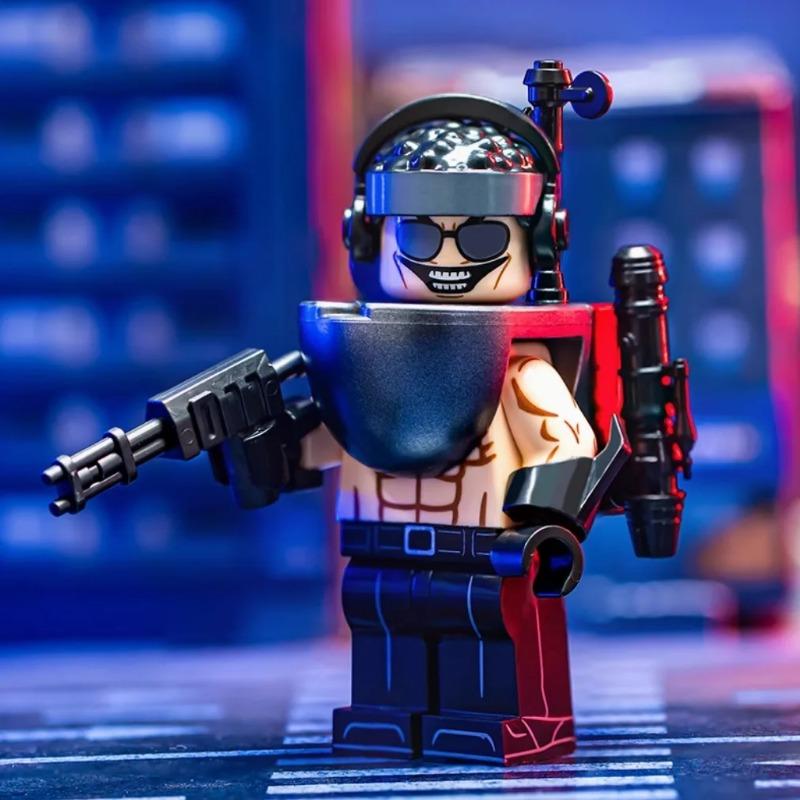 

Великий Розмір Новий Скібіді Туалет Коробка Будівельні Блоки Великий Титан Оператор Говорилка Міні Екшн Фігурка Іграшки