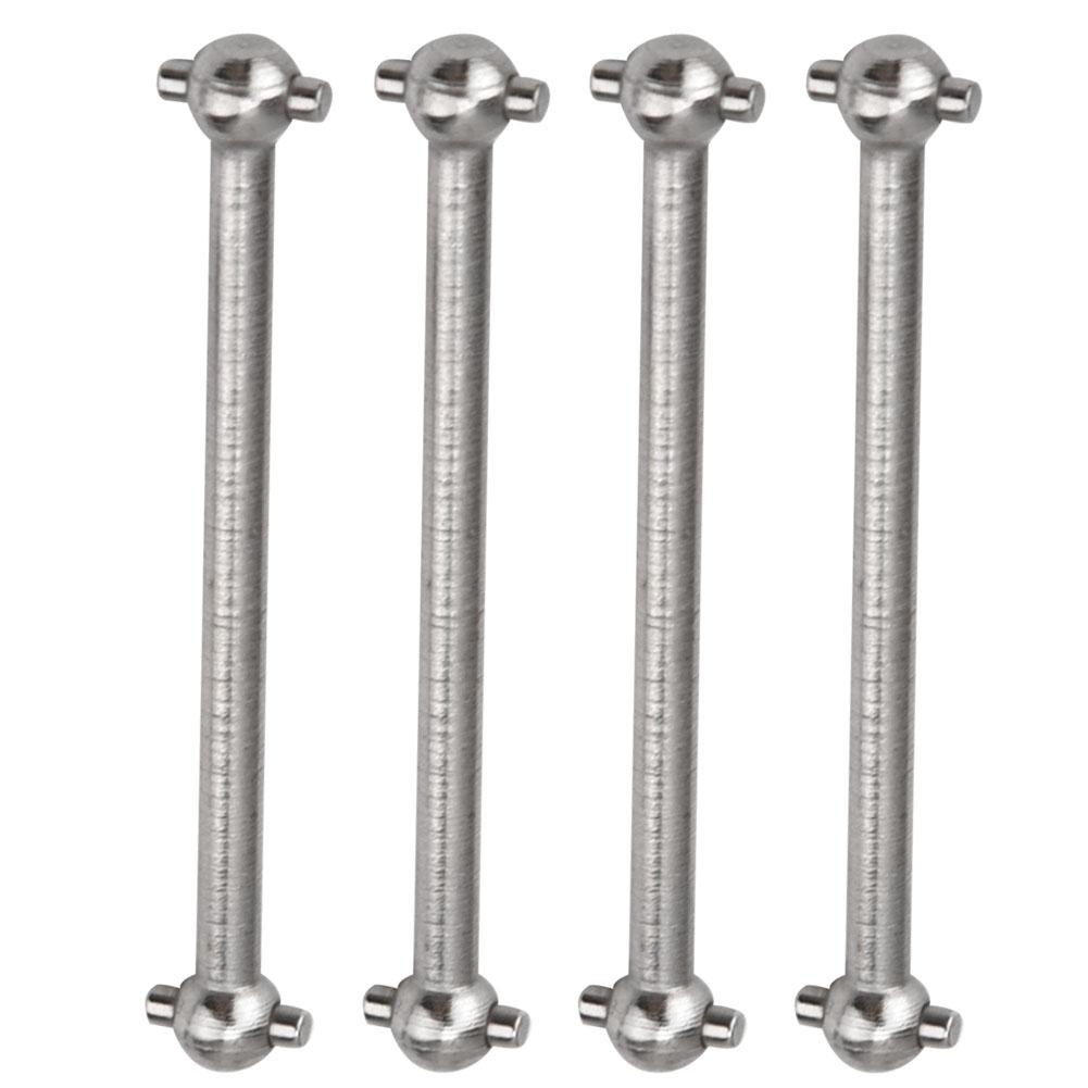 4PCS RC Accessory Metal Dog Bone Drive Shaft for WLtoys 1 18 RC Car Parts