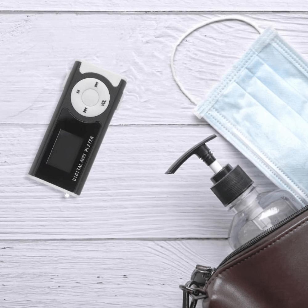 Verlustfreier tragbarer Mini-MP3-Player mit LCD-Bildschirm, Walkman für Schüler, Sport