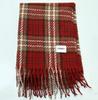 Retro plaid Japanese and Korean atmosphere plaid scarf women's plaid series contrasting color warm shawl student scarf