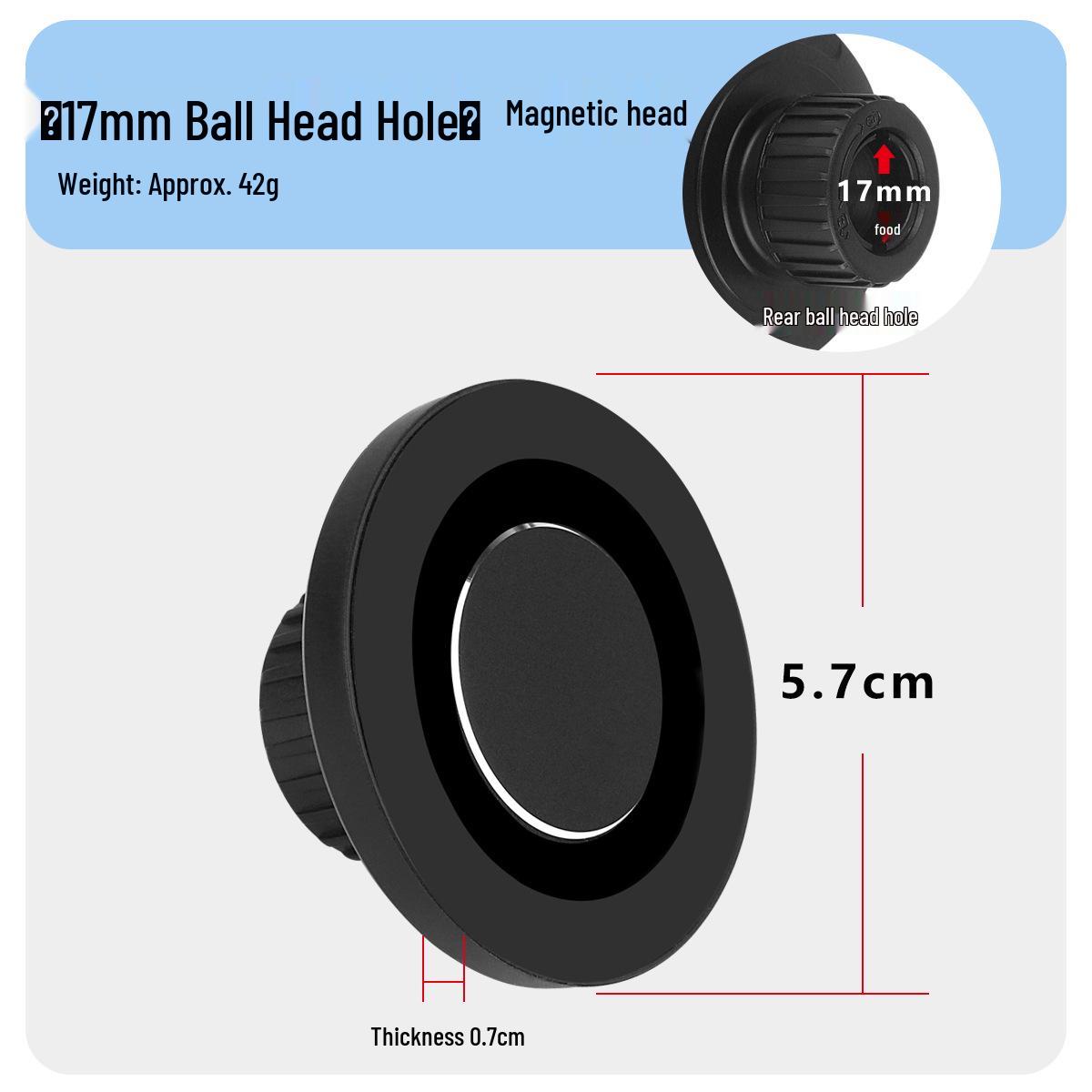 

360° Rotating Magnetic Mount for Phones & Tablets - Live Streaming & Car Vent Use