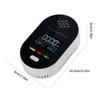 High Sensitivity Carbon Monoxide Alarm Integrated Temperature Moisture Sensors And 85dB Alerts System for Home Office