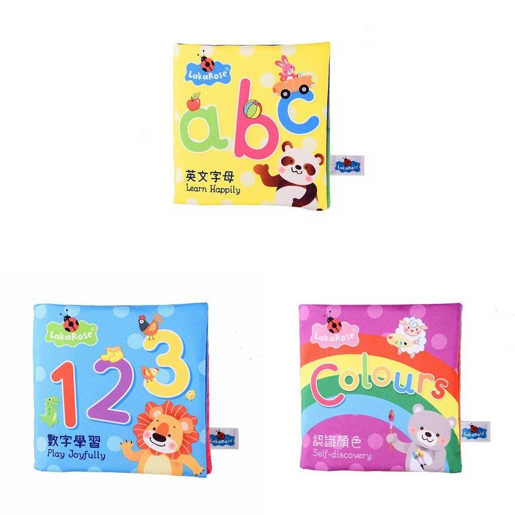 Baby 3D Großes Stoffbuch Englisches Alphabet Zahl Erleuchtung Reißt Nicht Schlecht Soundpapier Spielzeug
